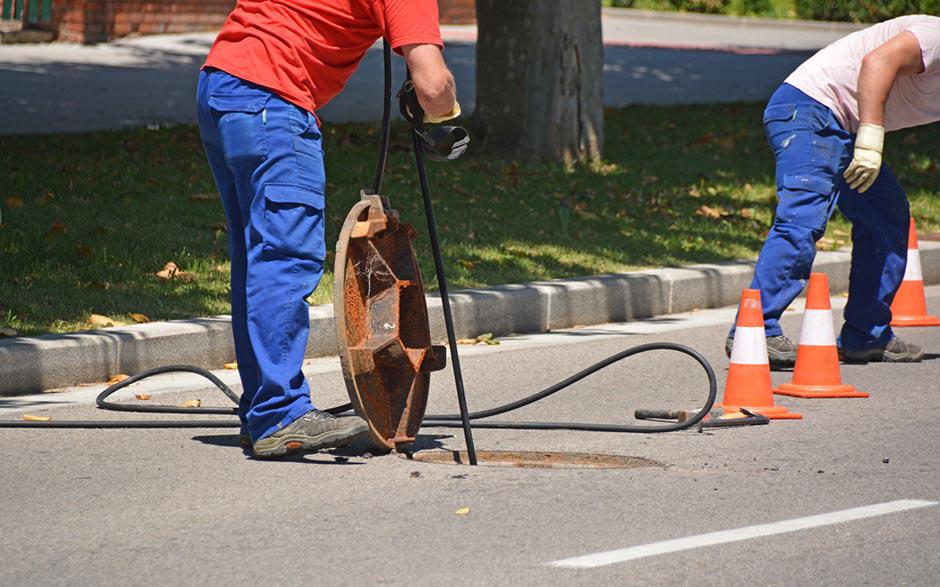 travaux assainissement Vauréal