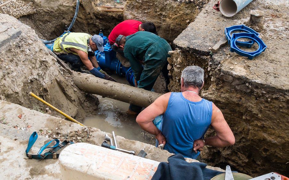 travaux assainissement Vauréal